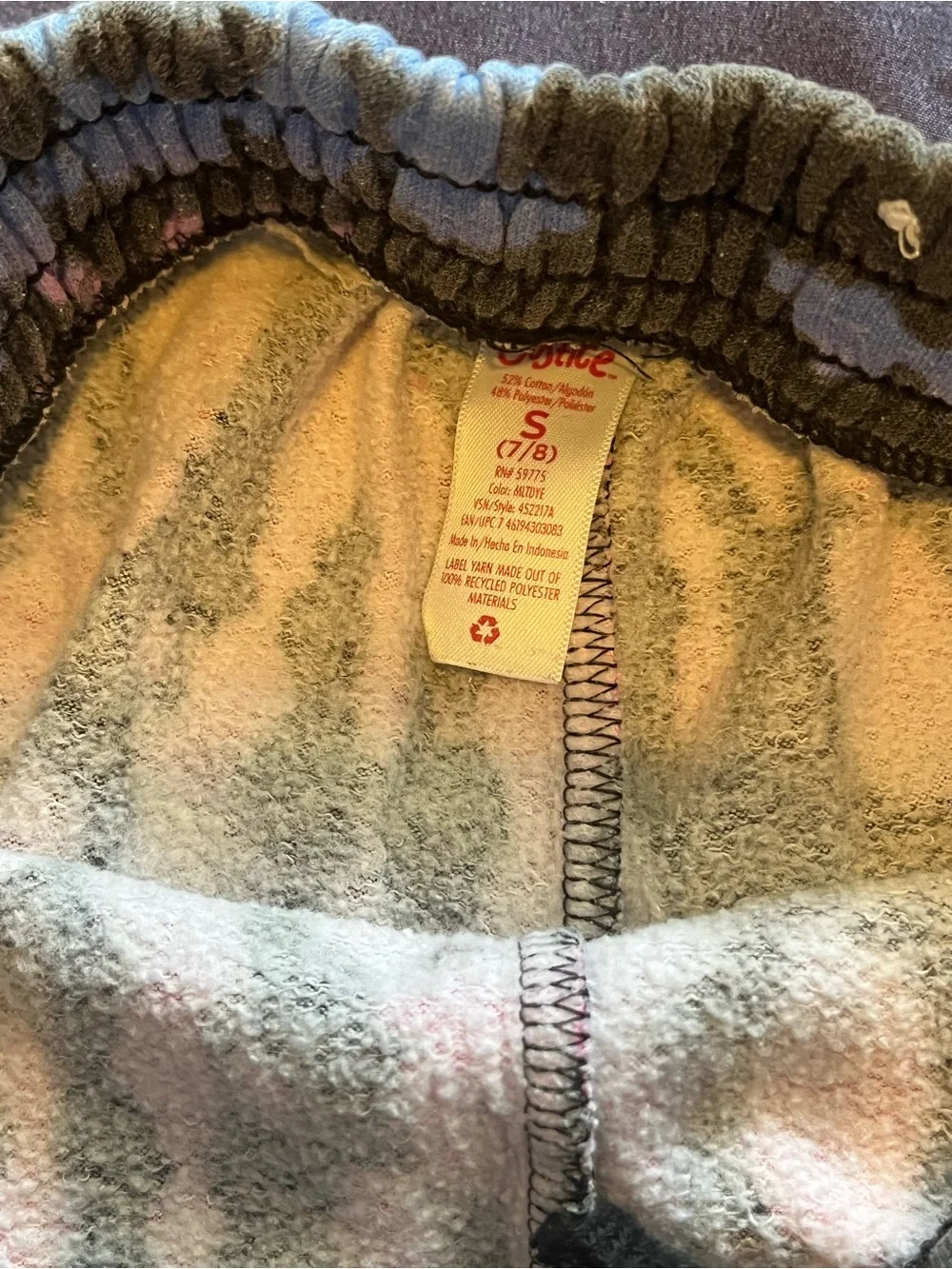 Girls Sz 7/8 Bundle of 3 sweatpants Justice Cat & Jack Hanes